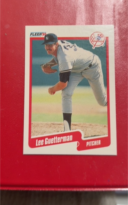 1990 Fleer #443 Lee Guetterman — front