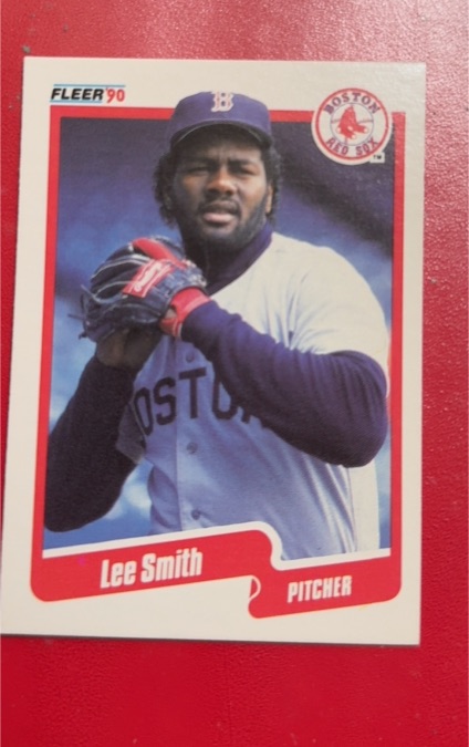 1990 Fleer #287 Lee Smith — front