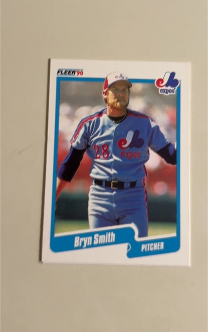 1990 Fleer #361 Bryn Smith — front