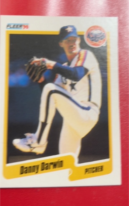 1990 Fleer #227 Danny Darwin — front