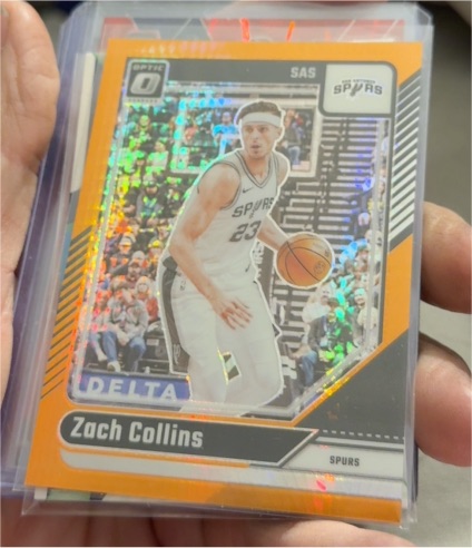 2024-25 Panini Donruss Optic #204 Zach Collins — front