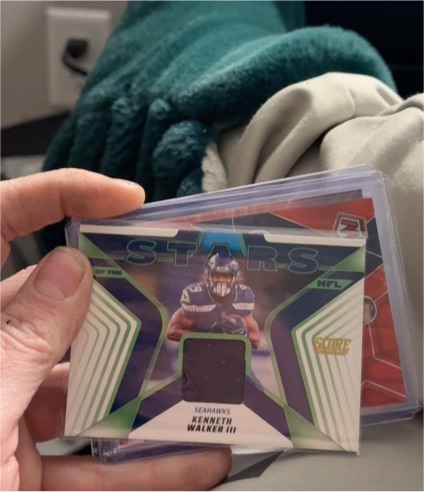 2025 Panini Score Stars of the NFL #SNJ-KWR Kenneth Walker III — front
