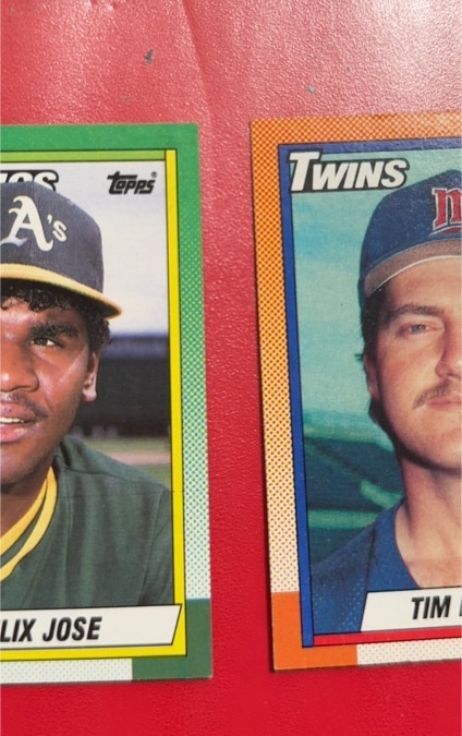 1990 Topps #777 Tim Laudner — front