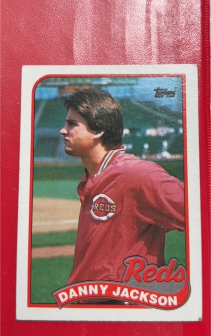1989 Topps #730 Danny Jackson — front