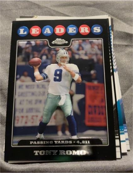 2008 Topps Chrome #TC123 Tony Romo — front