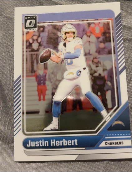 2024 Panini Donruss Optic #106 Justin Herbert — front