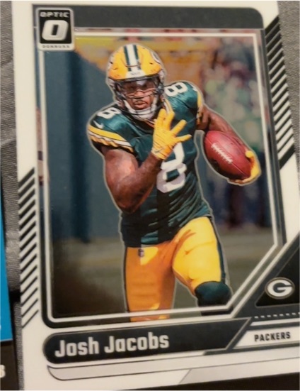 2024 Donruss Optic #70 Josh Jacobs — front