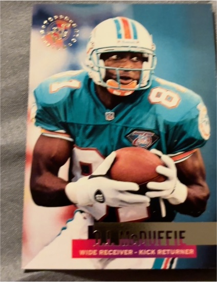 1995 Topps Stadium Club #110 O.J. McDuffie — front