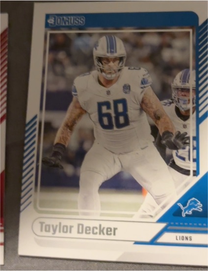 2024 Panini Donruss #281 Taylor Decker — front