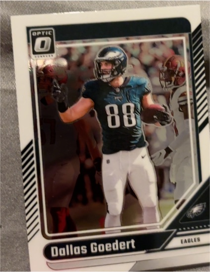 2024 Panini Donruss Optic #162 Dallas Goedert — front