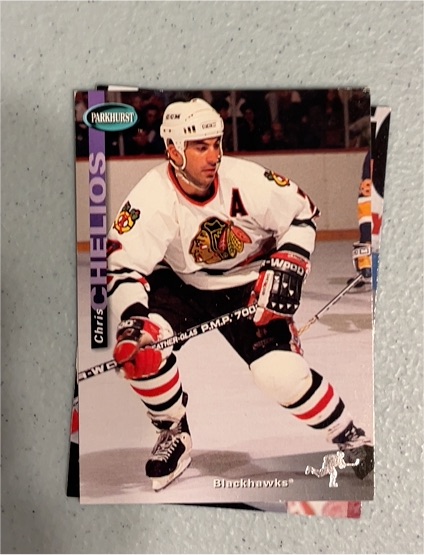 1991-92 Parkhurst #226 Chris Chelios — front