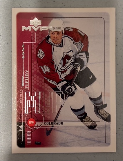 1998-99 Upper Deck MVP #57 Theoren Fleury — front