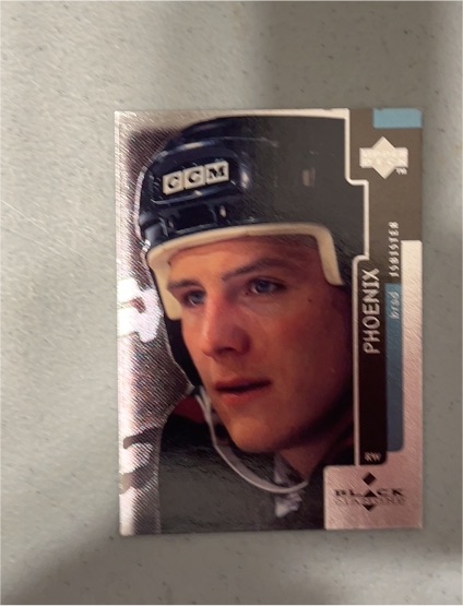 1997-98 Upper Deck Black Diamond Triple Diamond #24 Brad Isbister — front