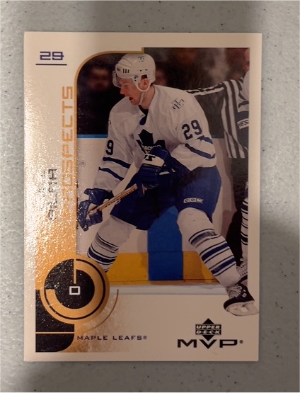 2002-03 Upper Deck MVP #29 Karel Pilar — front