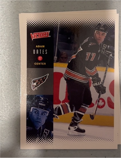 2000-01 Upper Deck Victory #77 Adam Oates — front