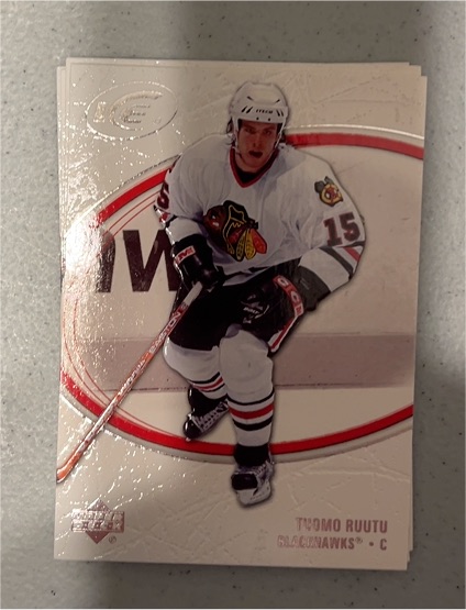 2005-06 Upper Deck Ice #21 Tuomo Ruutu — front