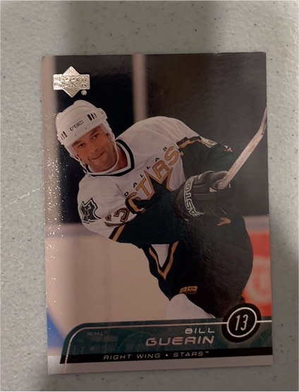 2002-03 Upper Deck #13 Bill Guerin — front