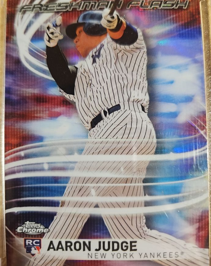 2017 Topps Chrome Freshman Flash #FF-11 Aaron Judge — front