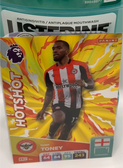 2025 Panini Adrenalyn XL Premier League #465 Ivan Toney Hotshot — front