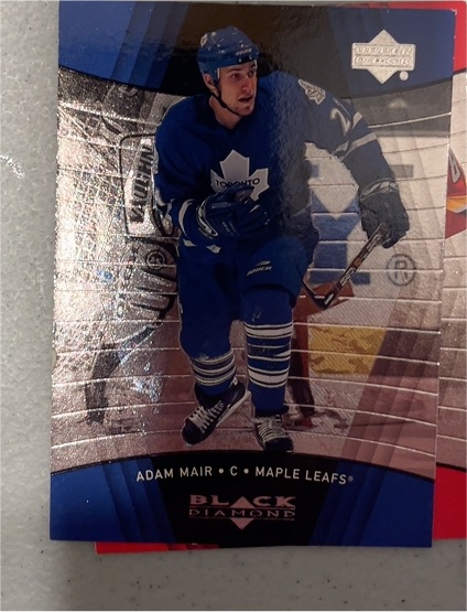 1999-00 Upper Deck Black Diamond #80 Adam Mair — front