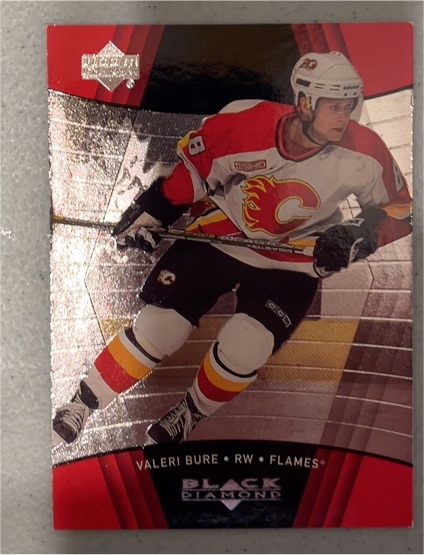 1999-00 Upper Deck Black Diamond #16 Valeri Bure — front