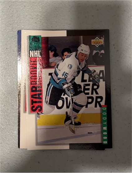 1993-94 Upper Deck #238 Dody Wood — front