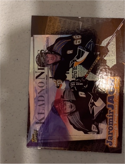 1998-99 Topps Local Legends #L4 Jaromir Jagr — front