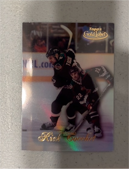1998-99 Topps Gold Label Class 1 #48 Rick Tocchet — front