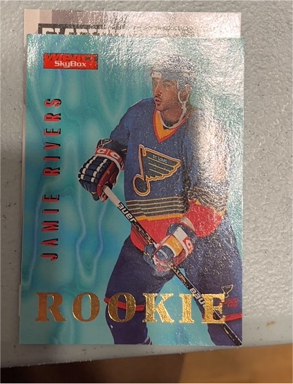 1996-97 SkyBox Impact #158 Jamie Rivers — front