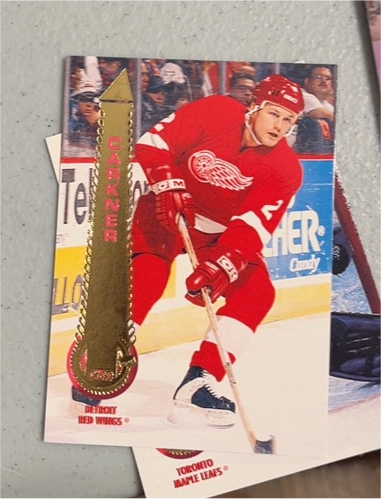 1996-97 Donruss Nolan Baumgartner #235 Washington Capitals — front