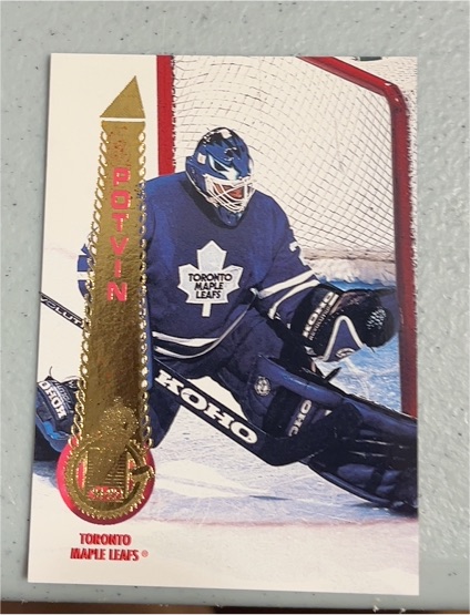 1994-95 Pinnacle #83 Felix Potvin — front