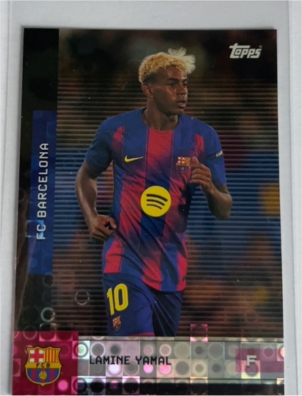 2025 Topps FC Barcelona #F Lamine Yamal — front