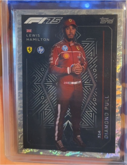 2025 Topps F1 Turbo Attax #314 Lewis Hamilton — front