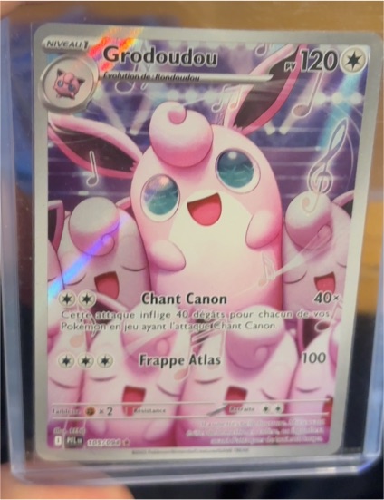 2025 Pokémon Phantasmal Flames #105 Grodoudou — front