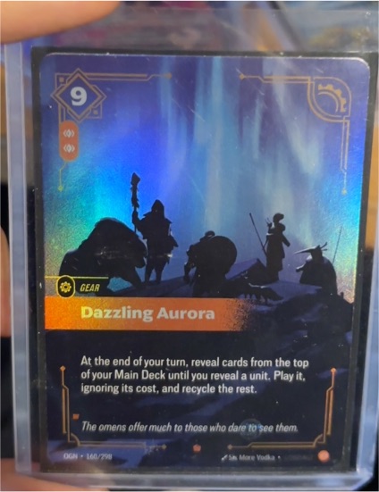 2025 Riftbound Origins #160 Dazzling Aurora — front