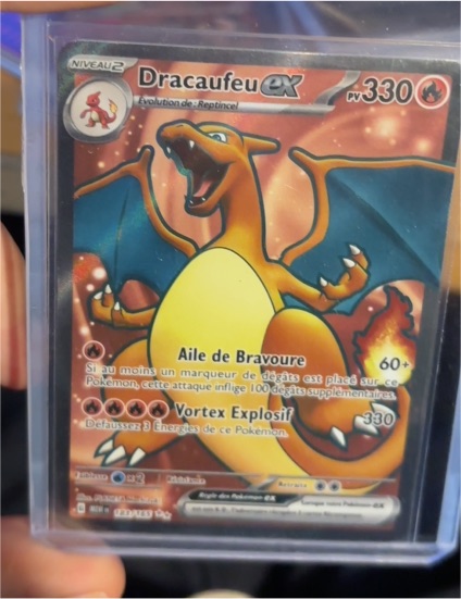 2023 Pokémon Scarlet & Violet 151 #183 Dracaufeu ex — front