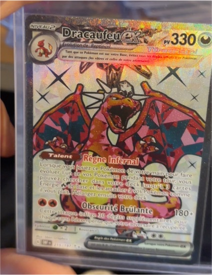 2023 Pokémon SV03: Obsidian Flames #215/197 Dracaufeu ex — front