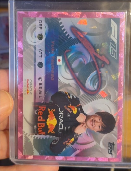 2025 Topps F1 Turbo Attax #35 Yuki Tsunoda — front