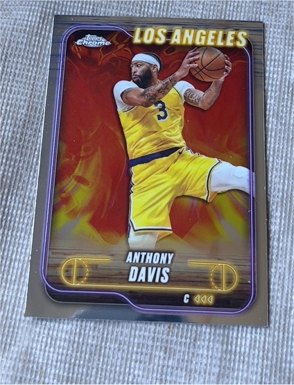 2024-25 Topps Chrome #86 Anthony Davis — front