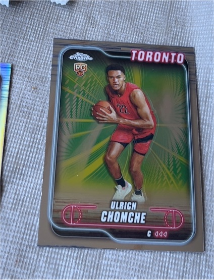 2024-25 Topps Chrome #191 Ulrich Chomche — front