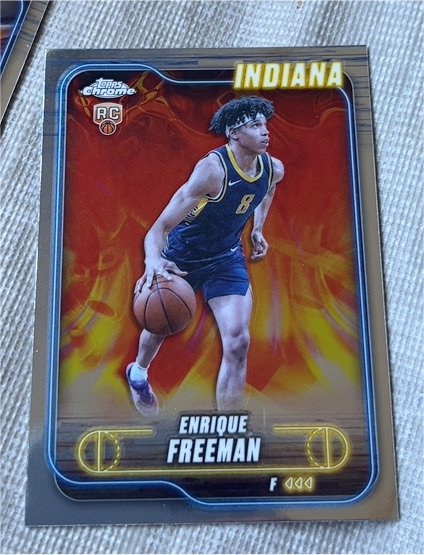 2024-25 Topps Chrome #111 Enrique Freeman — front