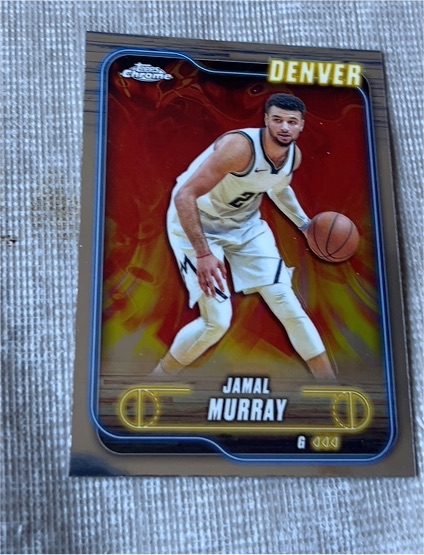2024-25 Topps Chrome #34 Jamal Murray — front
