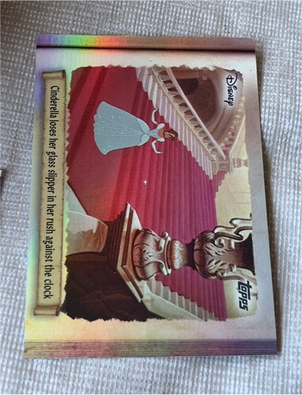 2025 Topps Disney Wonder #C75-18 Cinderella loses her glass slipper — front