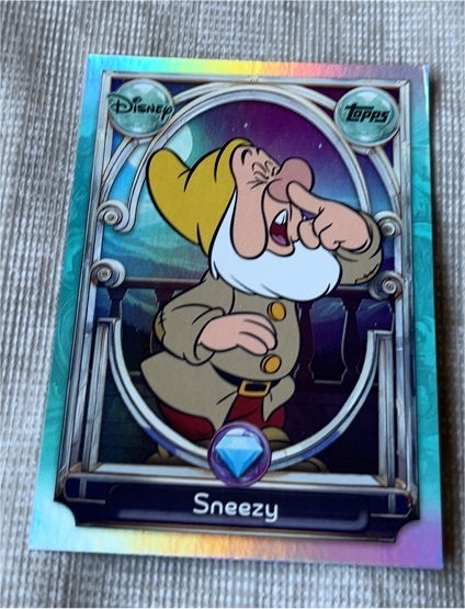 2025 Topps Disney Wonder #106 Sneezy — front