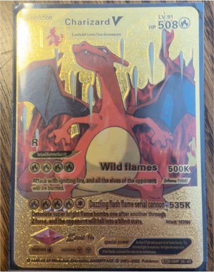 Charizard V SMP 26-43 — front