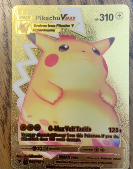 2020 Pokémon #44 Pikachu VMAX — front