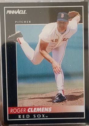 1992 Pinnacle #95 Roger Clemens — front