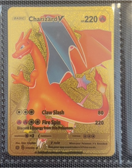 2020 Pokémon #079 Charizard V — front