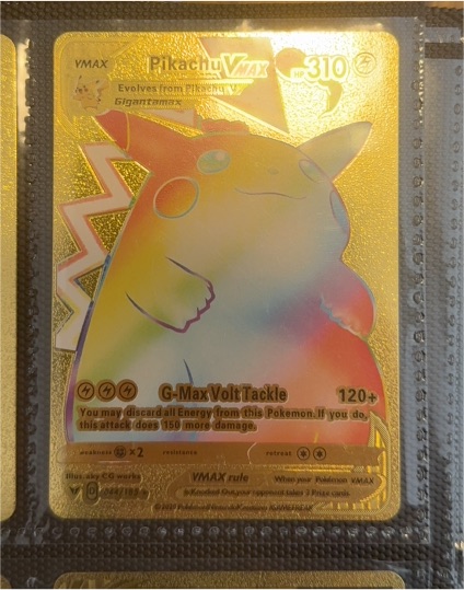 2020 Pokémon Vivid Voltage #044 Pikachu VMAX — front