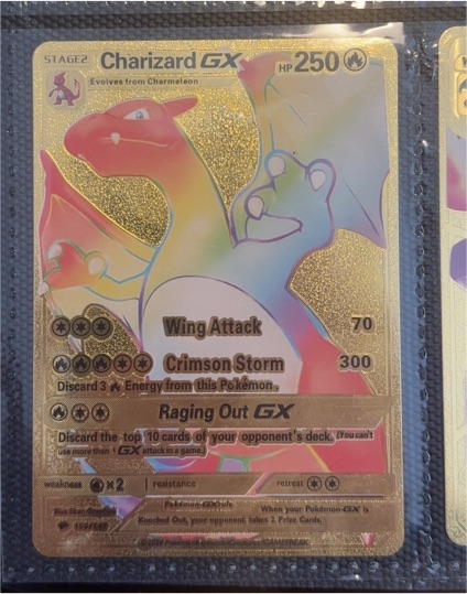2020 Pokémon #150 Charizard GX — front